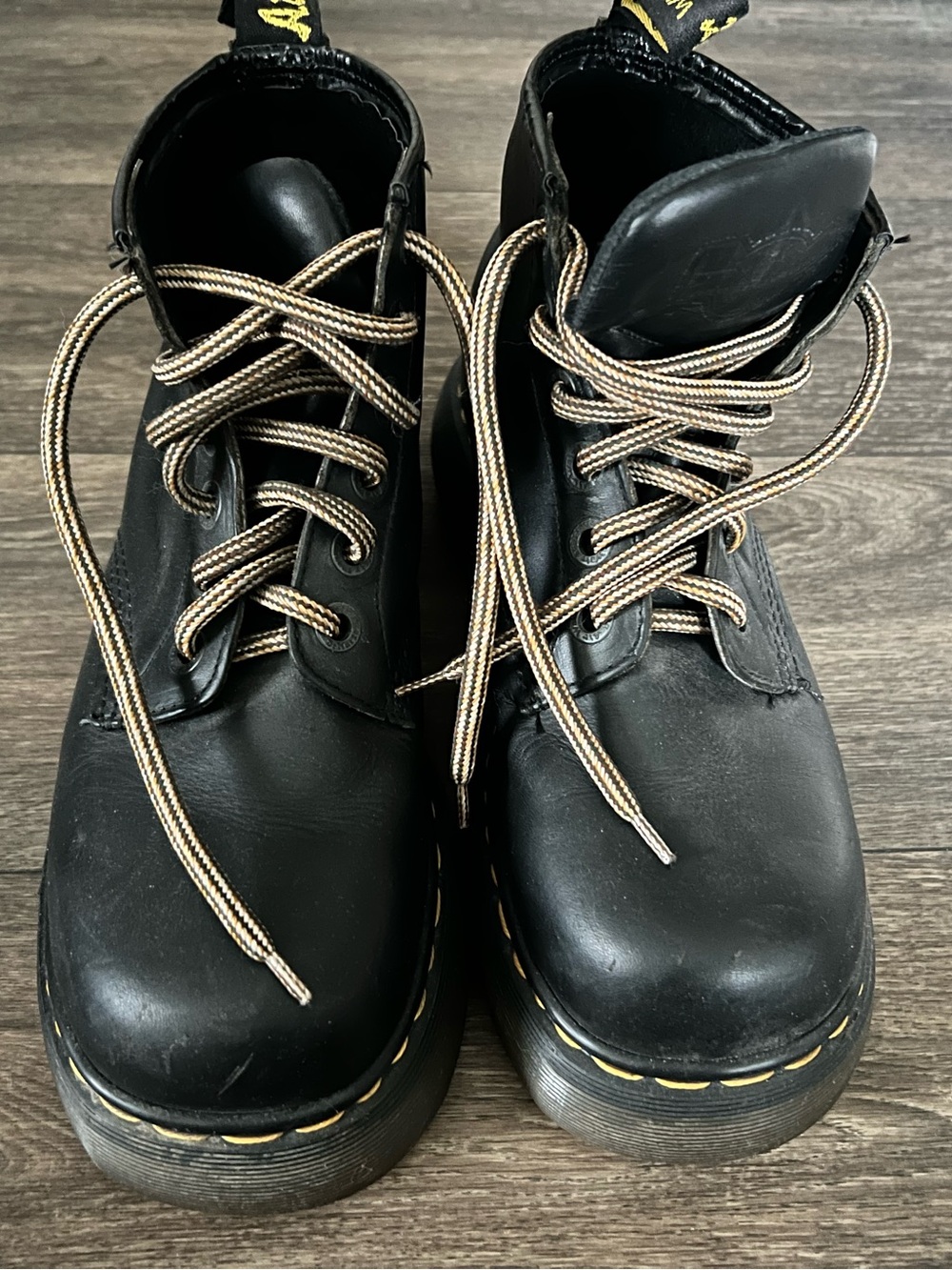 Vintage 90s Doc Martens Buzz Boots Style 8499